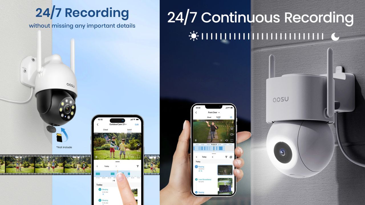 Aosu Outdoor Security Cameras: Selecting the Best Home Security Video Cameras